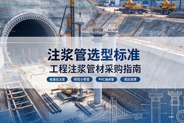 榆社注浆管选型标准