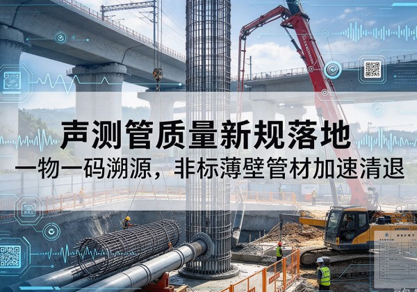 榆社声测管质量新规落地，一物一码溯源，非标薄壁管材加速清退