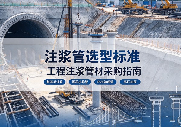 榆社注浆管选型标准